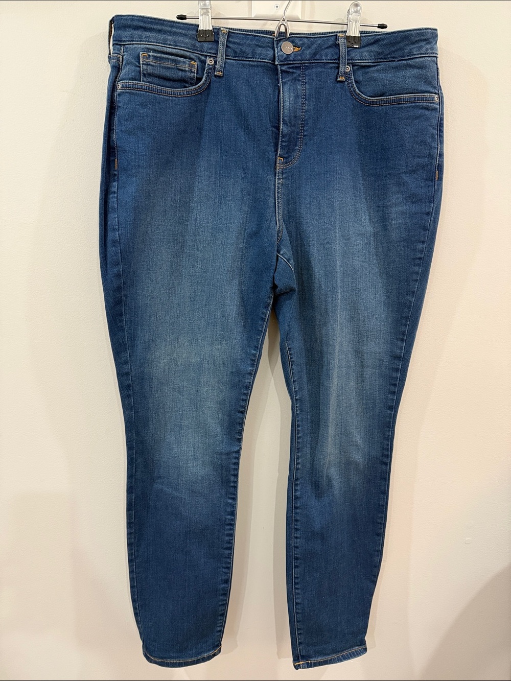 NYDJ Women's Dark Blue Ami Skinny Jeans